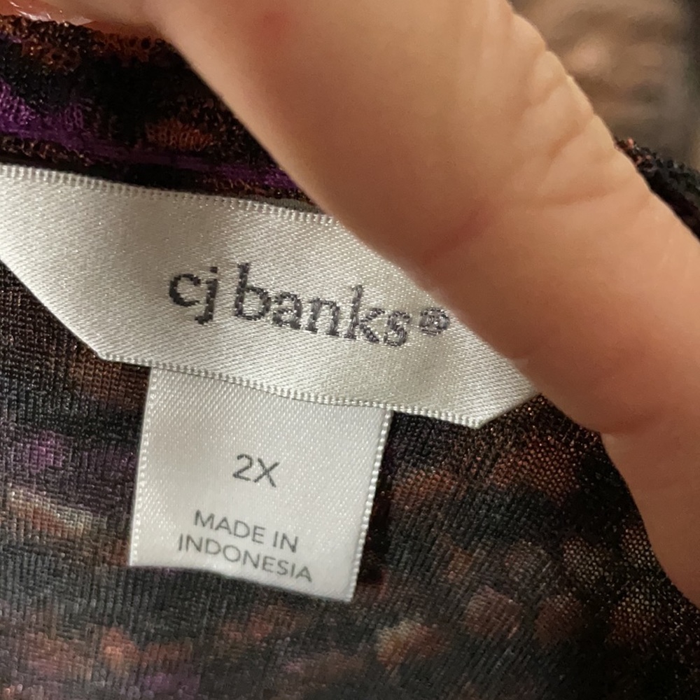 Multicolor CJ Banks long sleeve - Picture 3 of 4